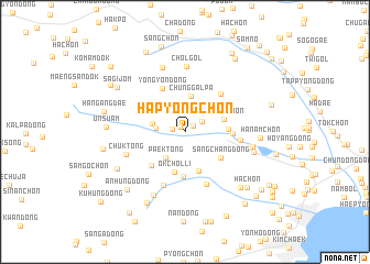 map of Hap\