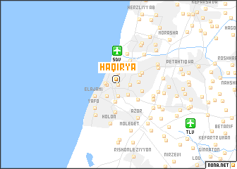 map of HaQirya