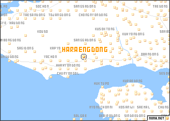 map of Haraeng-dong