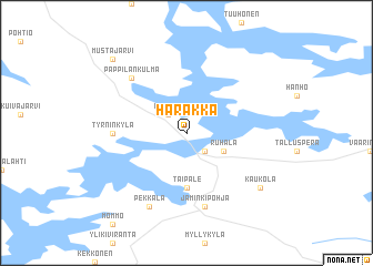 map of Harakka