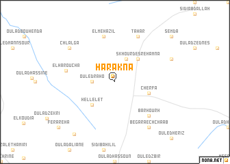 map of Harakna