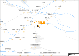 map of Harale