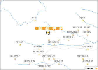 map of Ha-Ramarolong
