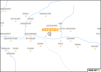 map of Harānak