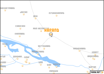 map of Harand