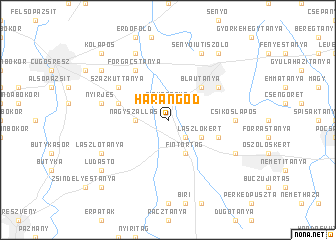 map of Harangod