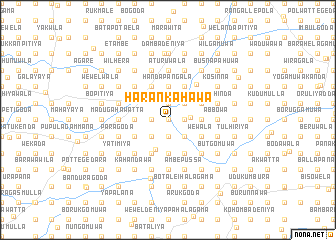 map of Harankahawa