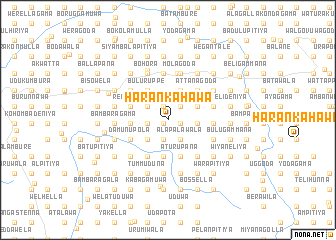 map of Harankahawa