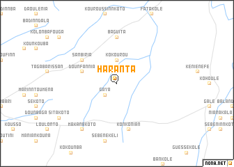 map of Haranta