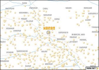 map of Haran