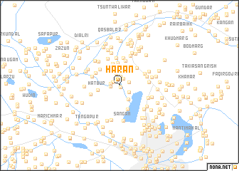 map of Haran
