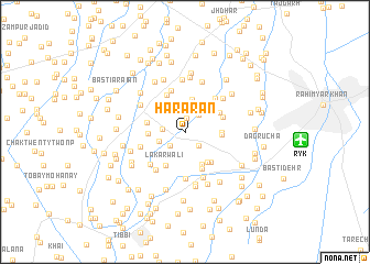 map of Harārān