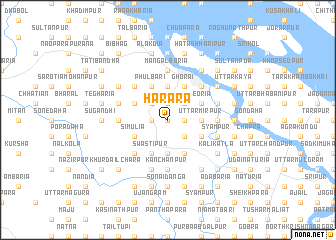 map of Harara