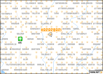 map of Hārārbāri