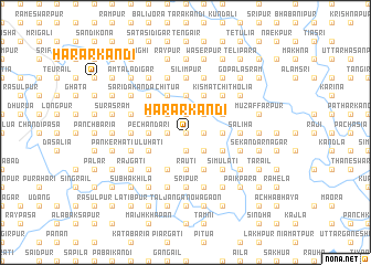 map of Hārārkandi