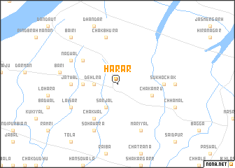map of Harar