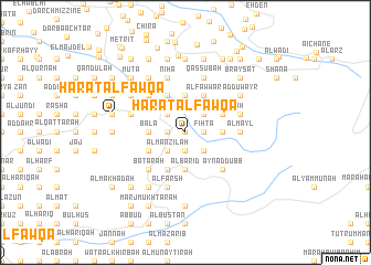 map of Ḩārat al Fawqā