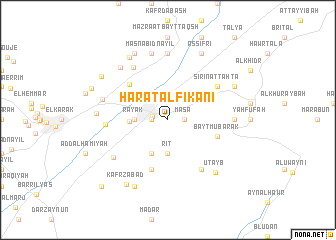 map of Ḩārat al Fīkānī