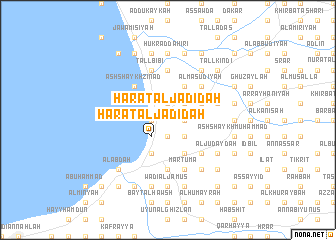 map of Ḩārat al Jadīdah