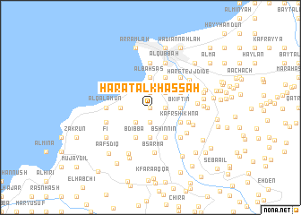 map of Ḩārat al Khassah