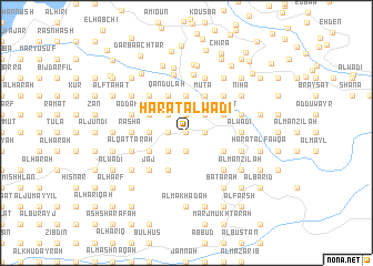 map of Ḩārat al Wādī