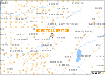 map of Ḩārat al Wāsiţah