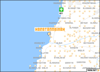 map of Ḩārat an Nā‘imah