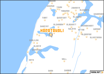 map of Ḩārat ‘Awālī