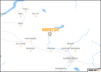 map of Haratun