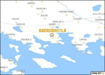 map of Haravankylä