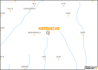 map of Harawachʼa