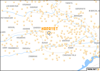 map of Hārayet