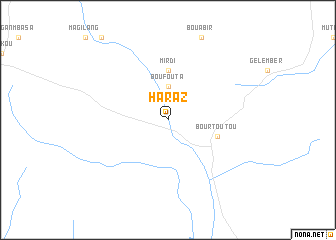 map of Haraz
