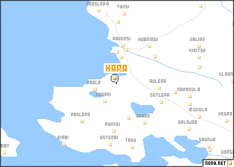 map of Hara