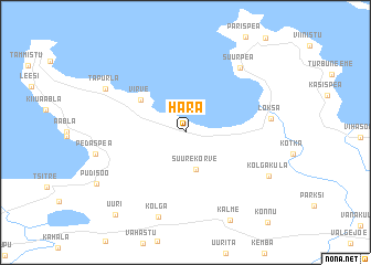 map of Hara