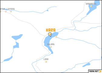 map of Håra