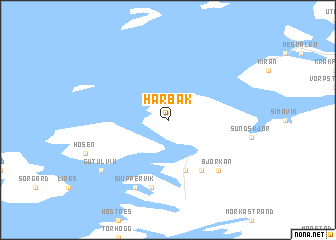 map of Harbak