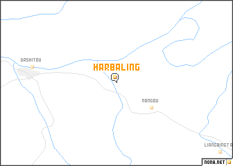 map of Harbaling