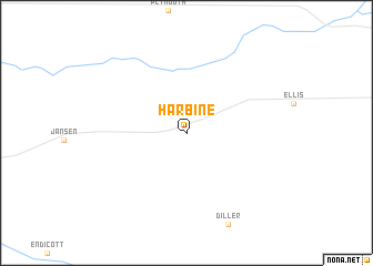 map of Harbine