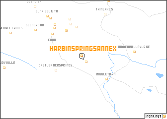 map of Harbin Springs Annex