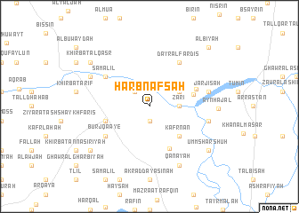 map of Ḩarb Nafsah