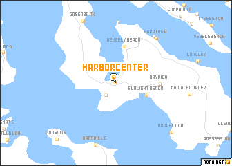 map of Harbor Center