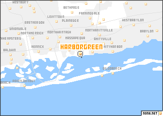 map of Harbor Green