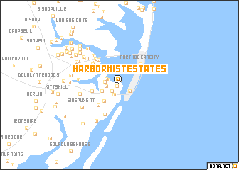 map of Harbor Mist Estates