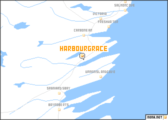 map of Harbour Grace