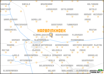 map of Harbrinkhoek