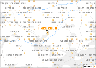 map of Harbrook