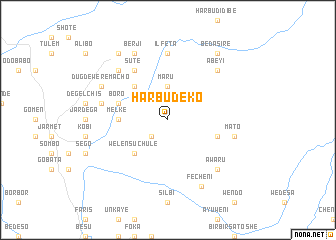 map of Harbu Dēko