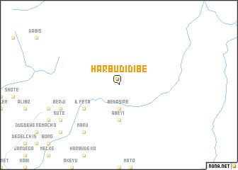 map of Harbu Dīdībē
