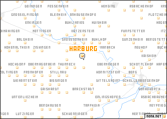 map of Harburg